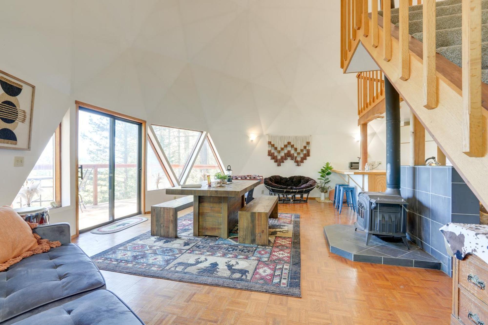 Off-Grid Nevada City Geodesic Dome House With Views! Kültér fotó