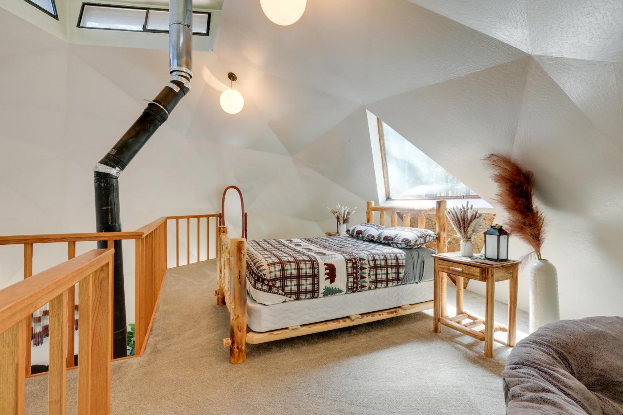 Off-Grid Nevada City Geodesic Dome House With Views! Kültér fotó