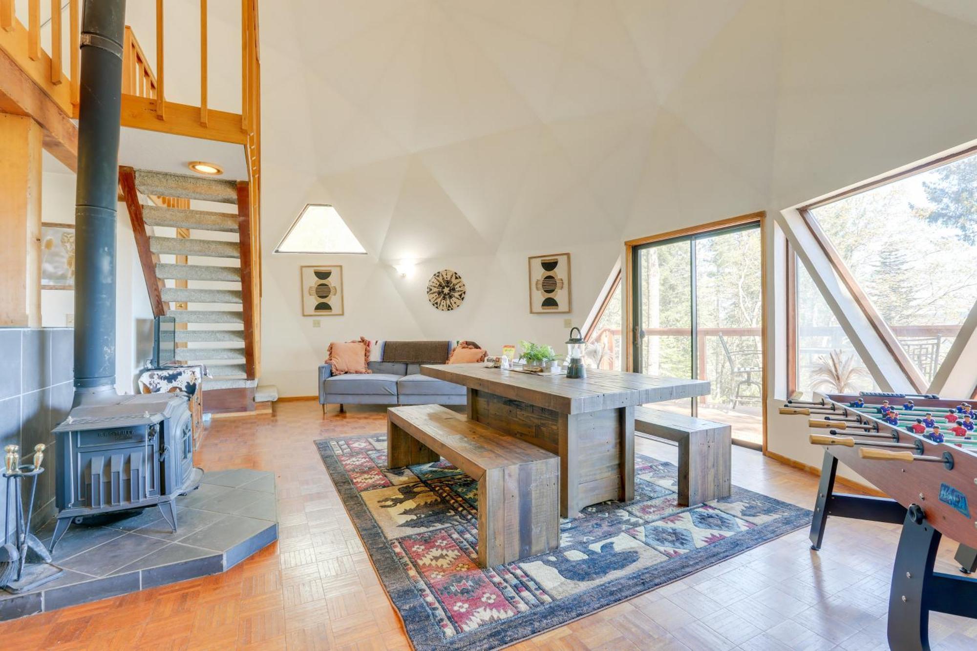 Off-Grid Nevada City Geodesic Dome House With Views! Kültér fotó